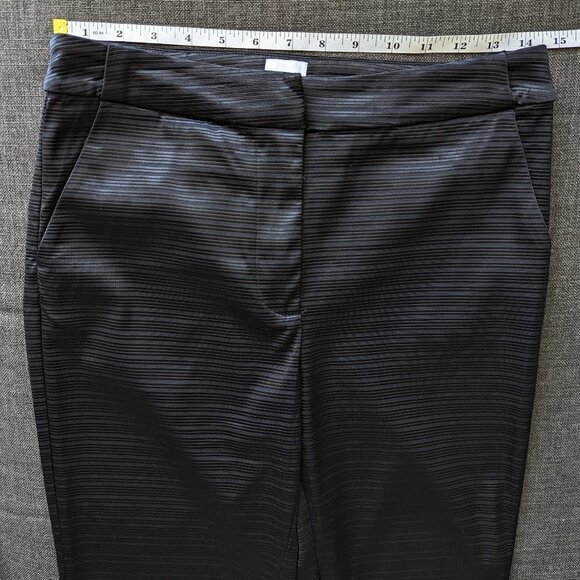 Hilary MacMillan Black High Rise Flare Designer Pants - Picture 10 of 15